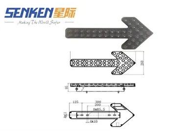 FX6026 アロー ライト: 大型車両用の高性能-LED 警告灯-